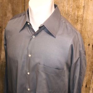 Ermenegildo Zegna dress shirt gray size XL NWOT